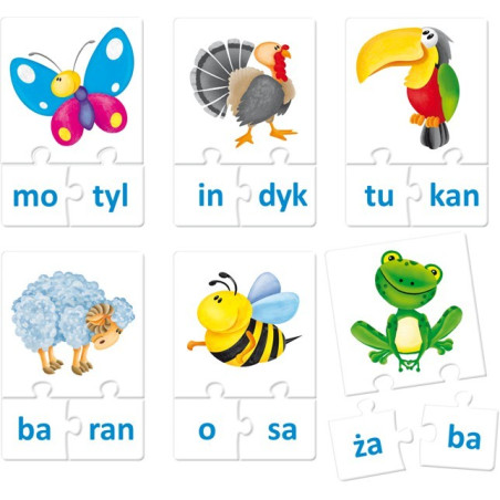 Jag spelar och läser.