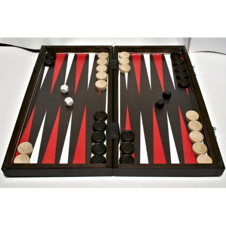 Träschack, dam och backgammon