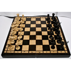 Träschack, dam och backgammon