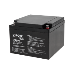 Gelbatteri VIPOW 12V 28Ah | HandlaSmidigt.se