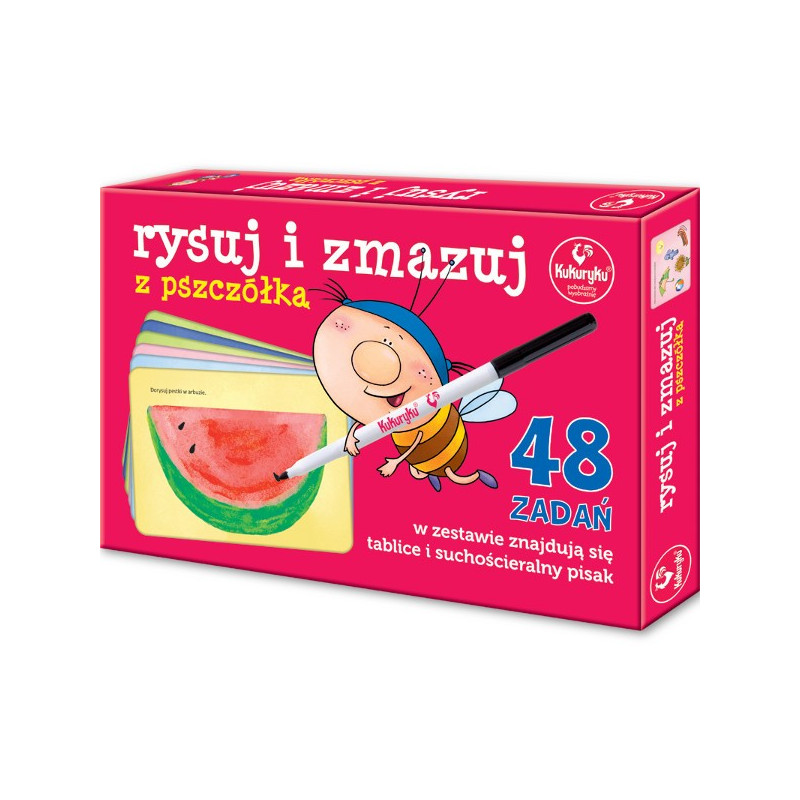 Rita och sudda med bi.