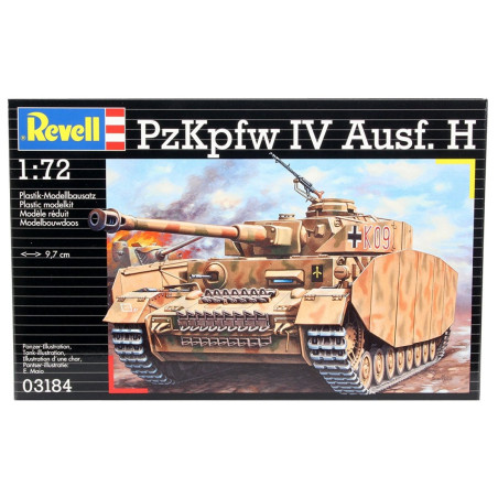 Modell av plastpzkpfw iv ausf. h