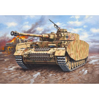 Modell av plastpzkpfw iv ausf. h