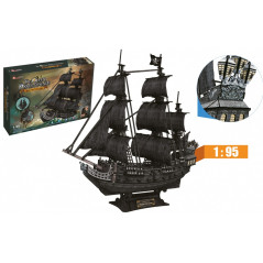 Pussel 3D stor piratskepp hämnd drottning.