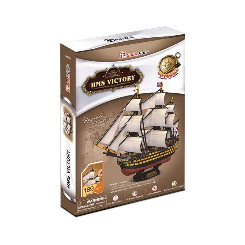 Pussel 3D Segelfartyget HMS Victory