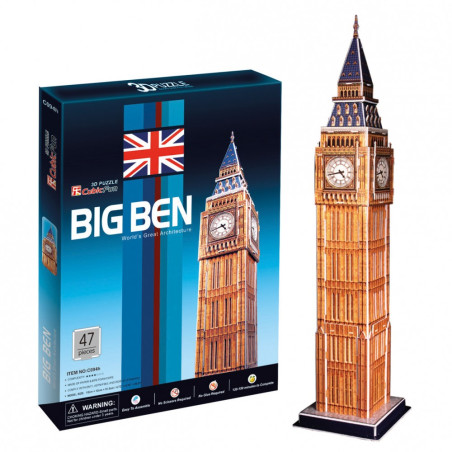 Pussel 3D klocka Big Ben