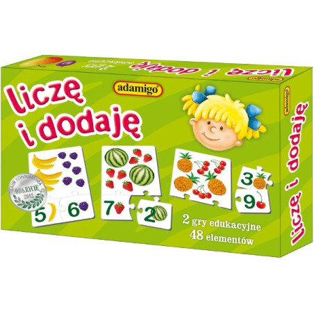 Pussel, jag räknar och lägger till