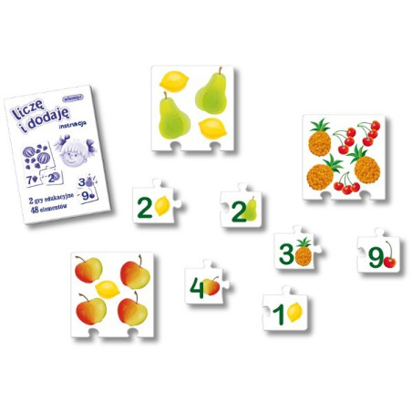 Pussel, jag räknar och lägger till