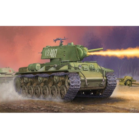 Modell av plast kv-8s svetsad torn