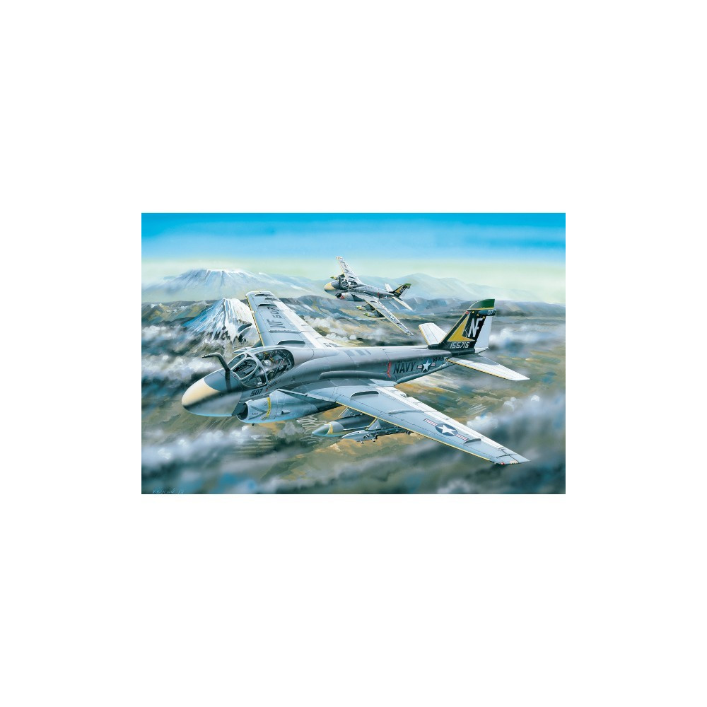 Modell av plast A-6A Intruder
