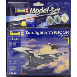 Modell i plast av Eurofighter Typhoon