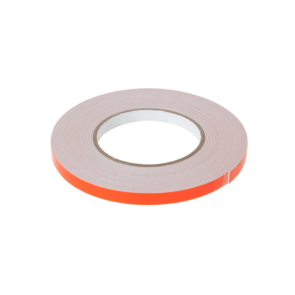 Dubbelhäftande skumtejp REBEL (1 mm x 10 mm x 10 m) vit