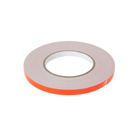 Dubbelhäftande skumtejp REBEL (1 mm x 10 mm x 10 m) vit