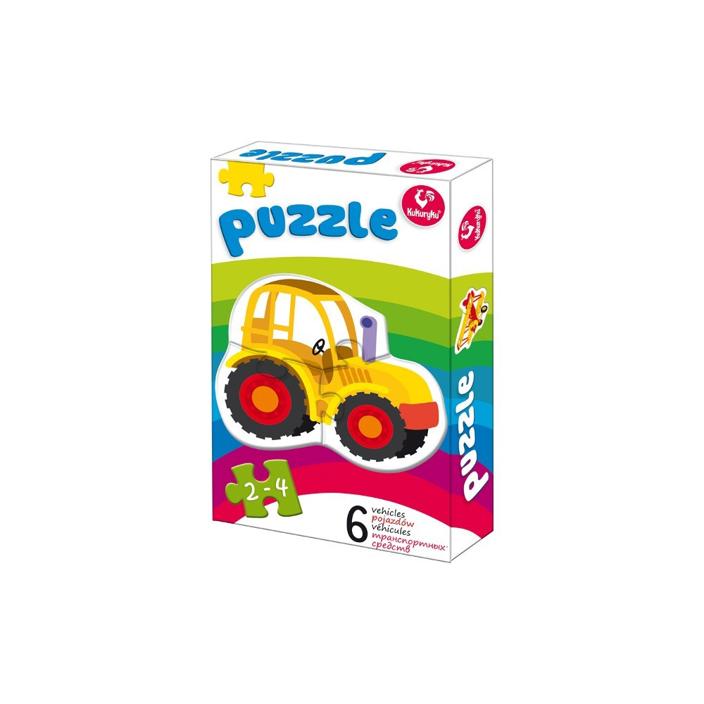 Pierwsze puzzle, pojazdy Pierwsze puzzle, pojazdy