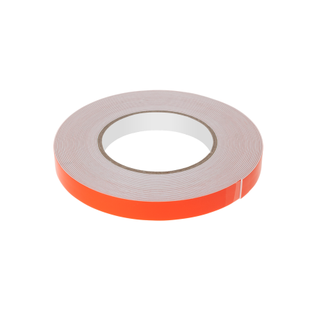 Dubbelhäftande skumtejp REBEL (1 mm x 15 mm x 10 m) vit