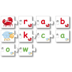 Pussel bokstav för bokstav