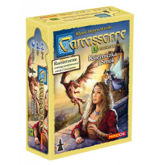 Spelet Carcassonne PL 3. Prinsessan och draken, utgåva 2.