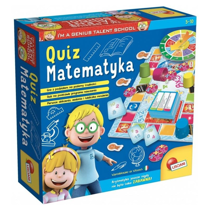 Liten geni, quiz - matematik