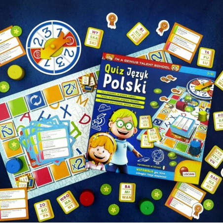 Liten geni, quiz - polska språket