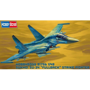 Modell i plast av den ryska Su-34 Fullback.