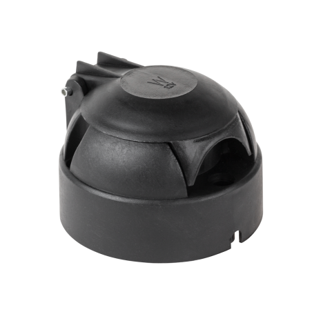 Släpvagnens plastfäste