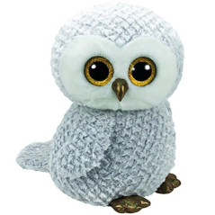 Maskotka Ty Beanie Boos Owlette - vit uggla 42 cm