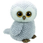 Maskotka Ty Beanie Boos Owlette - vit uggla 42 cm