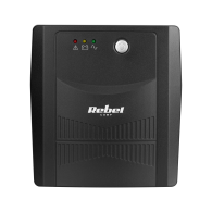 Nödströmsaggregat UPS REBEL modell Micropower 1000 (offline, 1000 VA / 600 W, 230 V, 50 Hz)