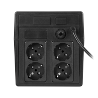 Nödströmsaggregat UPS REBEL modell Micropower 1000 (offline, 1000 VA / 600 W, 230 V, 50 Hz)