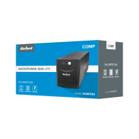 Nödströmsaggregat UPS REBEL modell Micropower 1000 (offline, 1000 VA / 600 W, 230 V, 50 Hz)