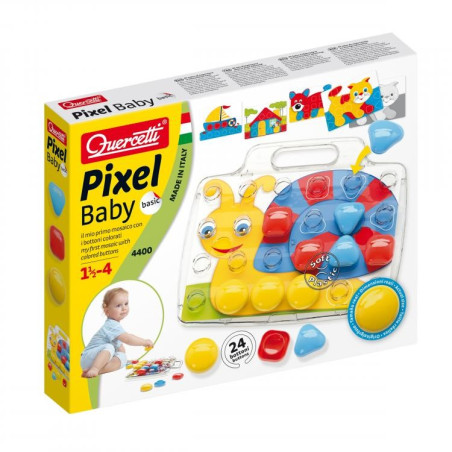 Mosaik pixel baby basic 24 elementer