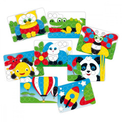 Mosaik Pixel Junior 48 element | HandlaSmidigt.se