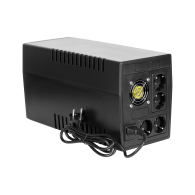 Nödströmsaggregat UPS REBEL modell Micropower 2000 (offline, 2000 VA / 1200 W, 230 V, 50 Hz)