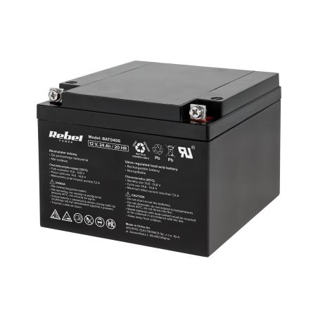 Gelbatteri Rebel 12V 24Ah