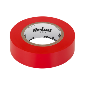 Isolerande klisterremsa REBEL (0,13 mm x 19 mm x 10 yard) röd