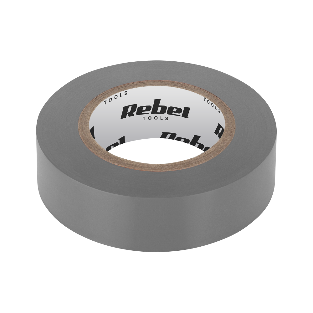 Isolerande klisterremsa REBEL (0,13 mm x 19 mm x 10 yard) grå
