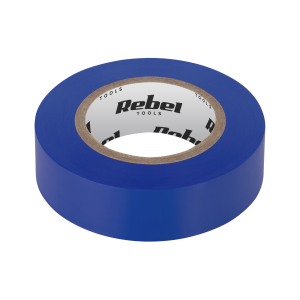 Isolerande klisterremsa REBEL (0,13 mm x 19 mm x 10 yard) blå