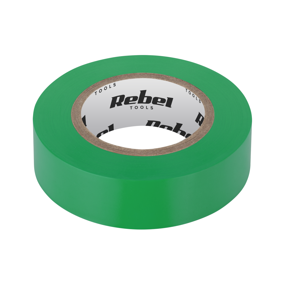Isolerande klisterremsa REBEL (0,13 mm x 19 mm x 20 yard) grön