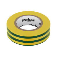 Isolerande klisterremsa REBEL (0,13 mm x 19 mm x 20 yd) gulgrön