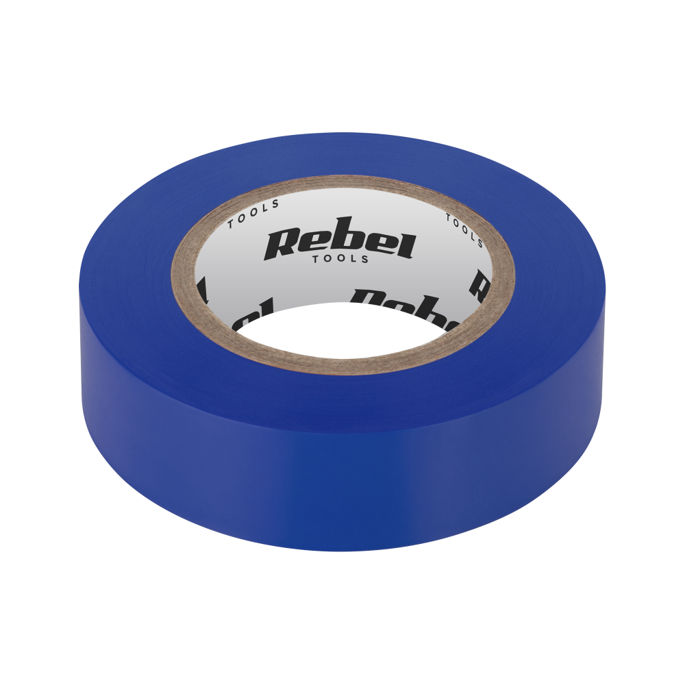 Isolerande klisterremsa REBEL (0,13 mm x 19 mm x 20 yd) blå