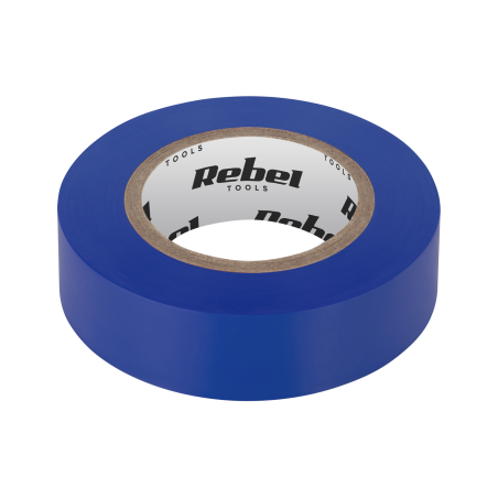 Isolerande klisterremsa REBEL (0,13 mm x 19 mm x 20 yd) blå