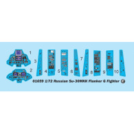 Ryska Su-30M KK Flanker G-jaktflygplan