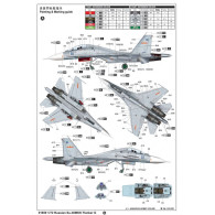 Ryska Su-30M KK Flanker G-jaktflygplan