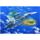 Ryska Su-30M KK Flanker G-jaktflygplan