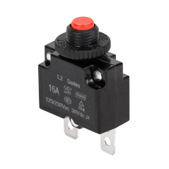 Anslutningskontakt med återställningsfunktion 230V/16A