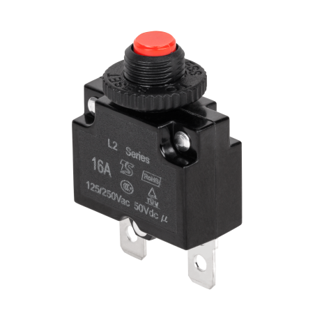 Anslutningskontakt med återställningsfunktion 230V/16A