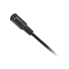 Kabelanslutning + DC-uttag (2,5/5,5) för anslutning av strömförsörjningar och diodkabel.