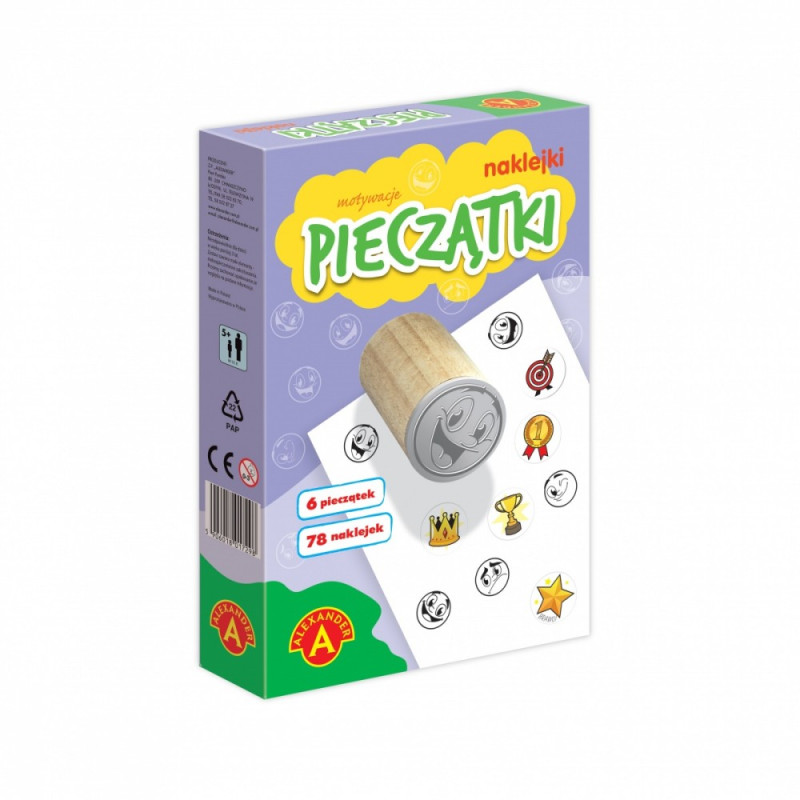 Små stämplar och motivationsklistermärken