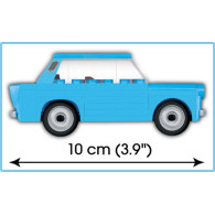 Klocki 72 elementów trabant 601