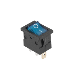 Anslutningskontakt MK1011, blå indikator 230V